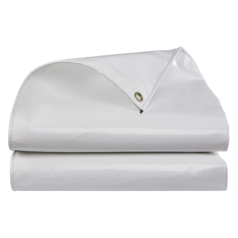 Ақ брезент парағы ПВХ брезент